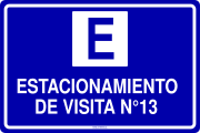 ESTACIONAMIENTO DE VISITA N°13
