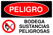 PELIGRO BODEGA SUSTANCIAS PELIGROSAS