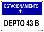 ESTACIONAMIENTO N°5 DEPTO 43 B