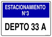 ESTACIONAMIENTO N°3 DEPTO 33 A
