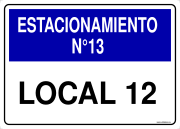 ESTACIONAMIENTO N°13 LOCAL 12