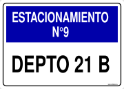 ESTACIONAMIENTO N°9 DEPTO 21 B