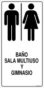 BAÑO SALA MULTIUSO Y GIMNASIO