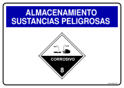 ALMACENAMIENTO SUSTANCIAS PELIGROSAS