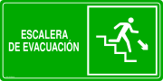 ESCALERA DE EVACUACIÓN