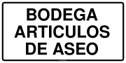 BODEGA ARTICULOS DE ASEO
