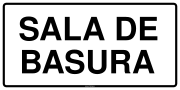 SALA DE BASURA