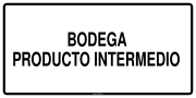 BODEGA PRODUCTO INTERMEDIO