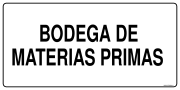 BODEGA DE MATERIAS PRIMAS