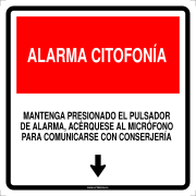 ALARMA CITOFONÍA