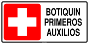 BOTIQUIN PRIMEROS AUXILIOS