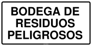 BODEGA DE RESIDUOS PELIGROSOS