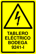 TABLERO ELÉCTRICO BODEGA 9241-I