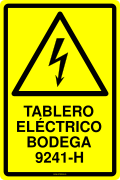 TABLERO ELÉCTRICO BODEGA 9241-H