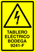 TABLERO ELÉCTRICO BODEGA 9241-F