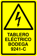 TABLERO ELÉCTRICO BODEGA 9241-C
