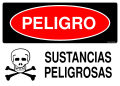 PELIGRO SUSTANCIAS PELIGROSAS
