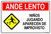 ANDE LENTO NIÑOS JUGANDO ANDAR LENTO APARECEN DE IMPROVISTO